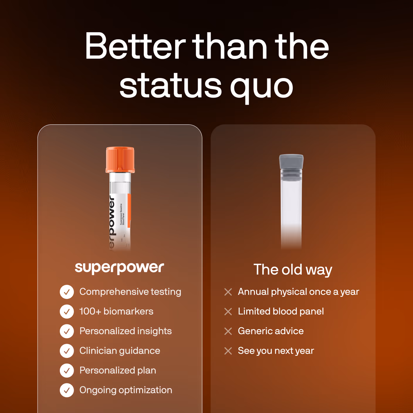 Better than the status quo — Superpower vs the old way