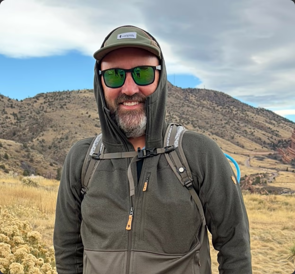 John A. hiking