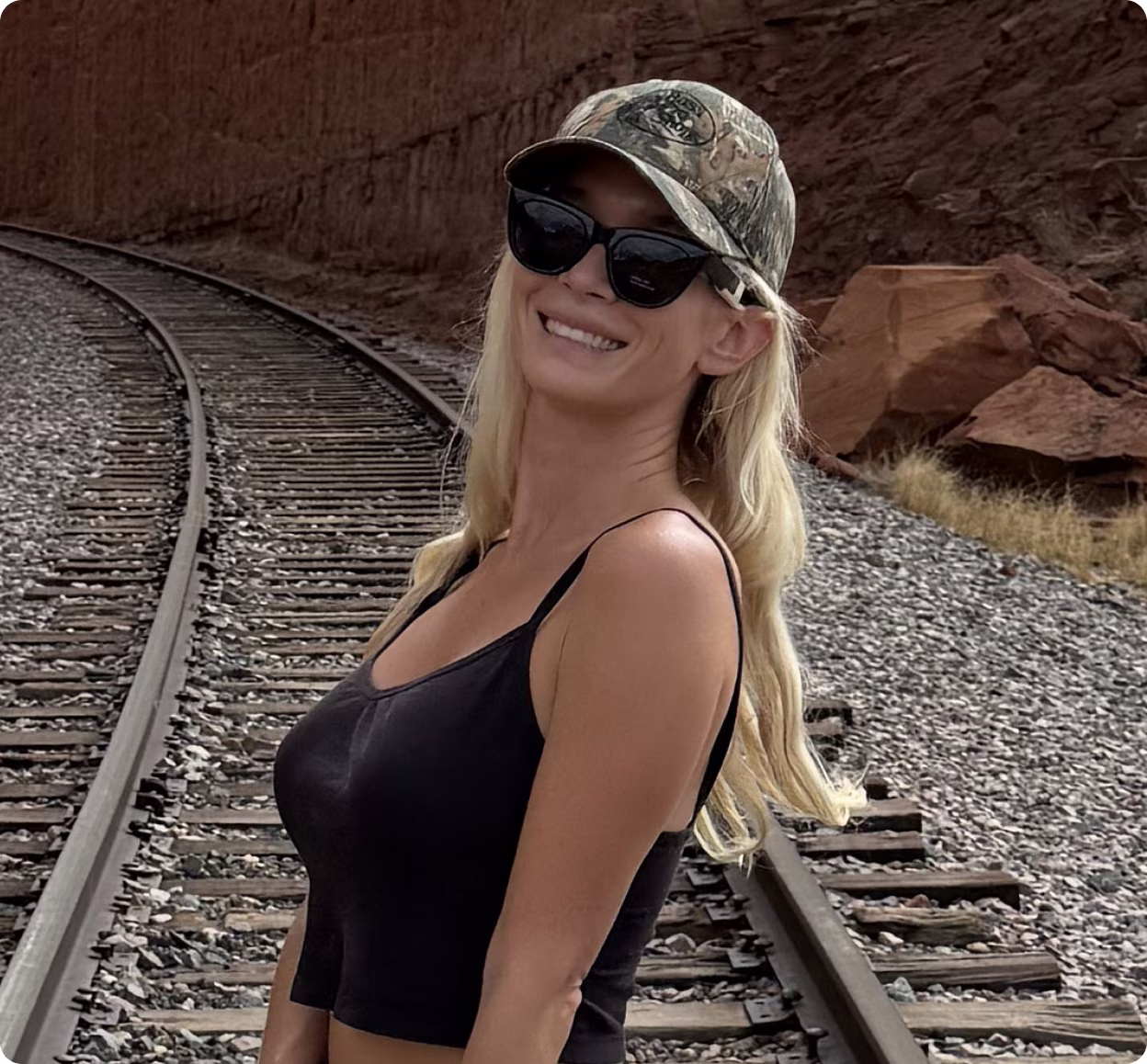 Larissa K. outdoors