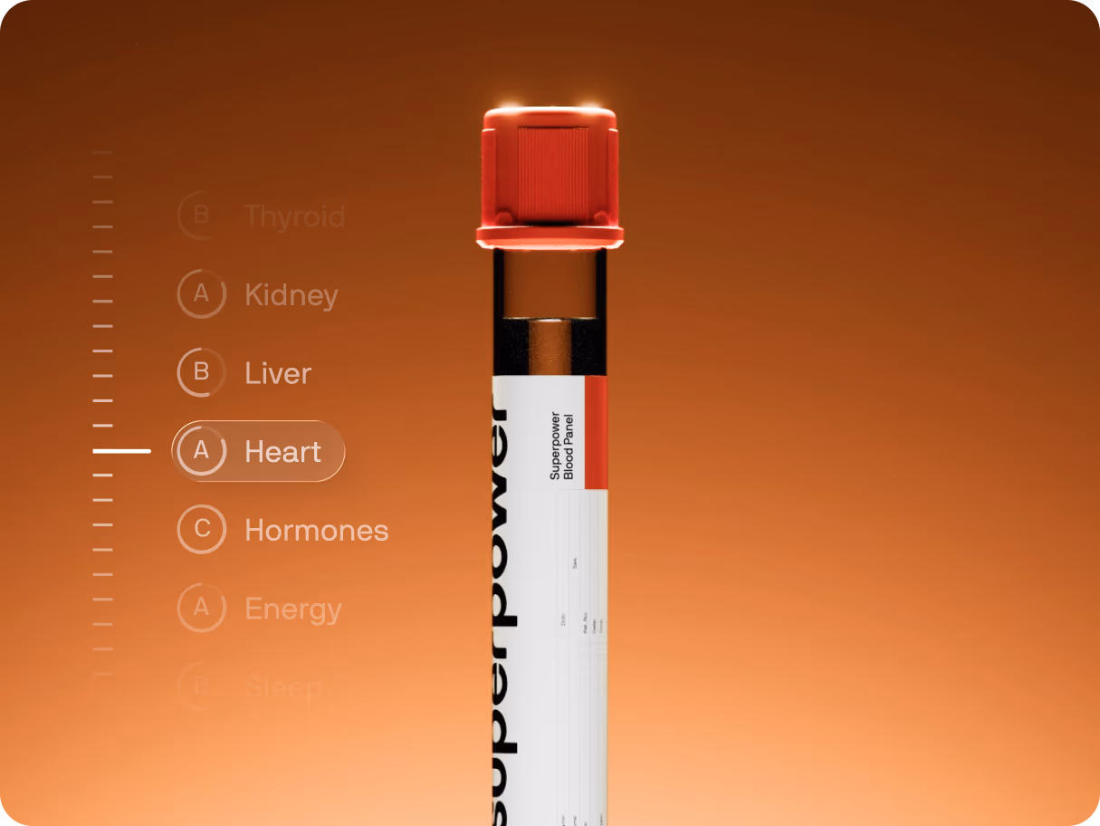 A Superpower vial with category grades